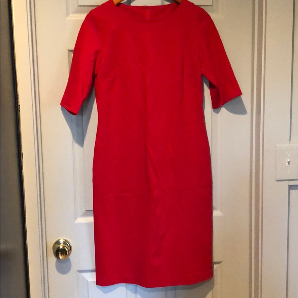 J’envie Knee Length Red Dress